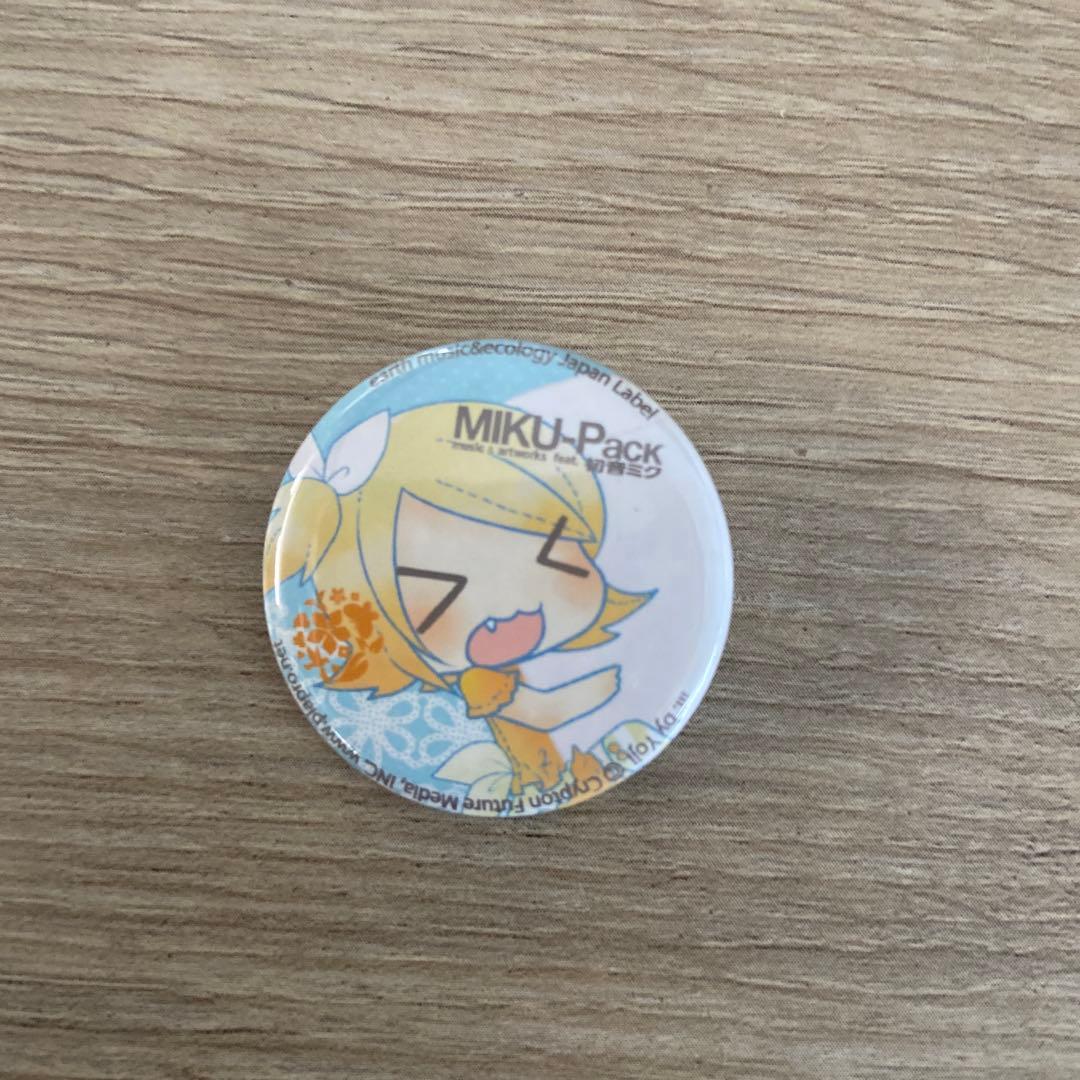 初音ミク earth music&ecology 缶バッジ