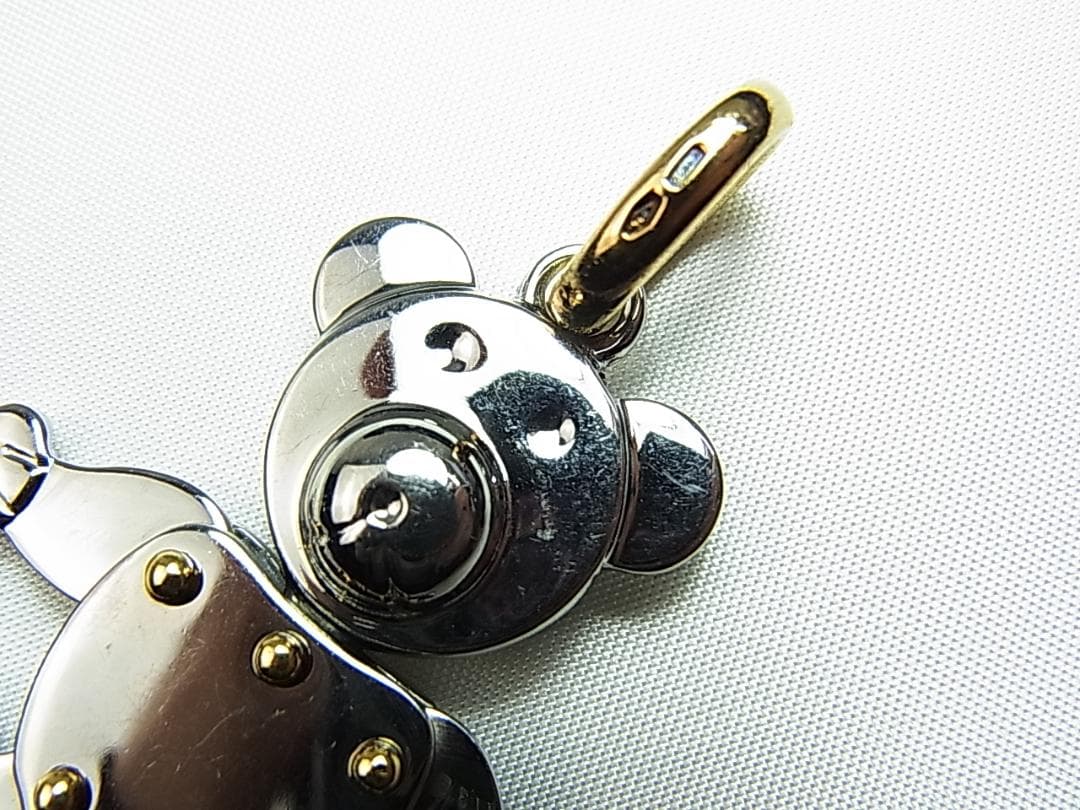 正規品　ポメラート　オルセット　M　ペンダントトップ K18（750）ｘSS