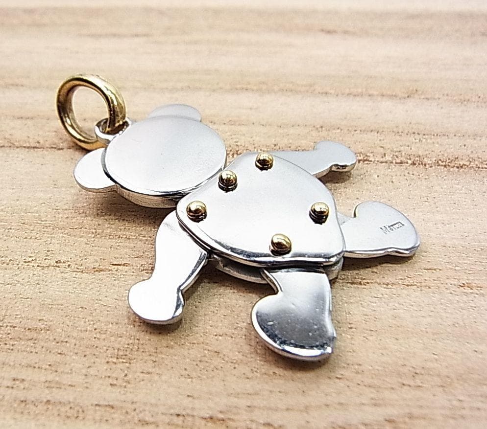 正規品　ポメラート　オルセット　M　ペンダントトップ K18（750）ｘSS