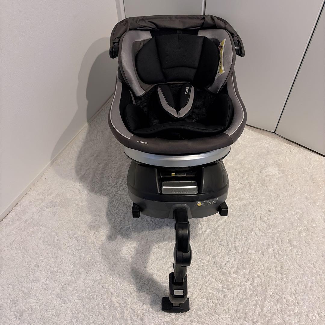 Combi チャイルドシート 美品✨ISOFIX ネルーム NF600 シルバー