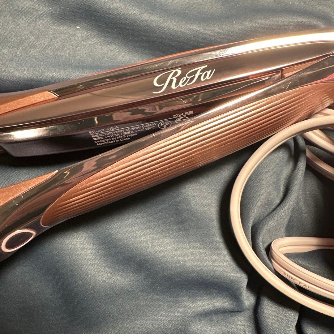 リファ ストレートアイロン プロ ピンク 2024年製