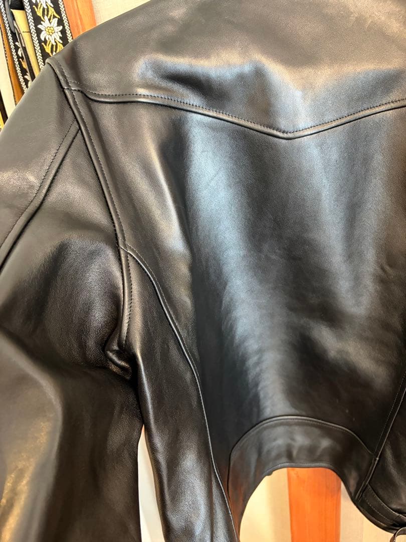 Scott 70S SINGLE RIDERS JACKET (L) 羊革