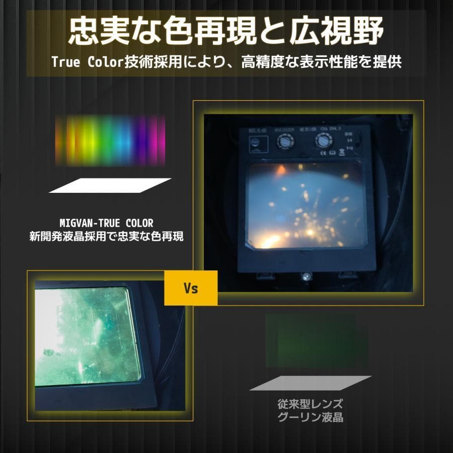 ★溶接面★GKE 自動遮光 0.0001秒自動遮光 遮光度DIN3.5/5-9/