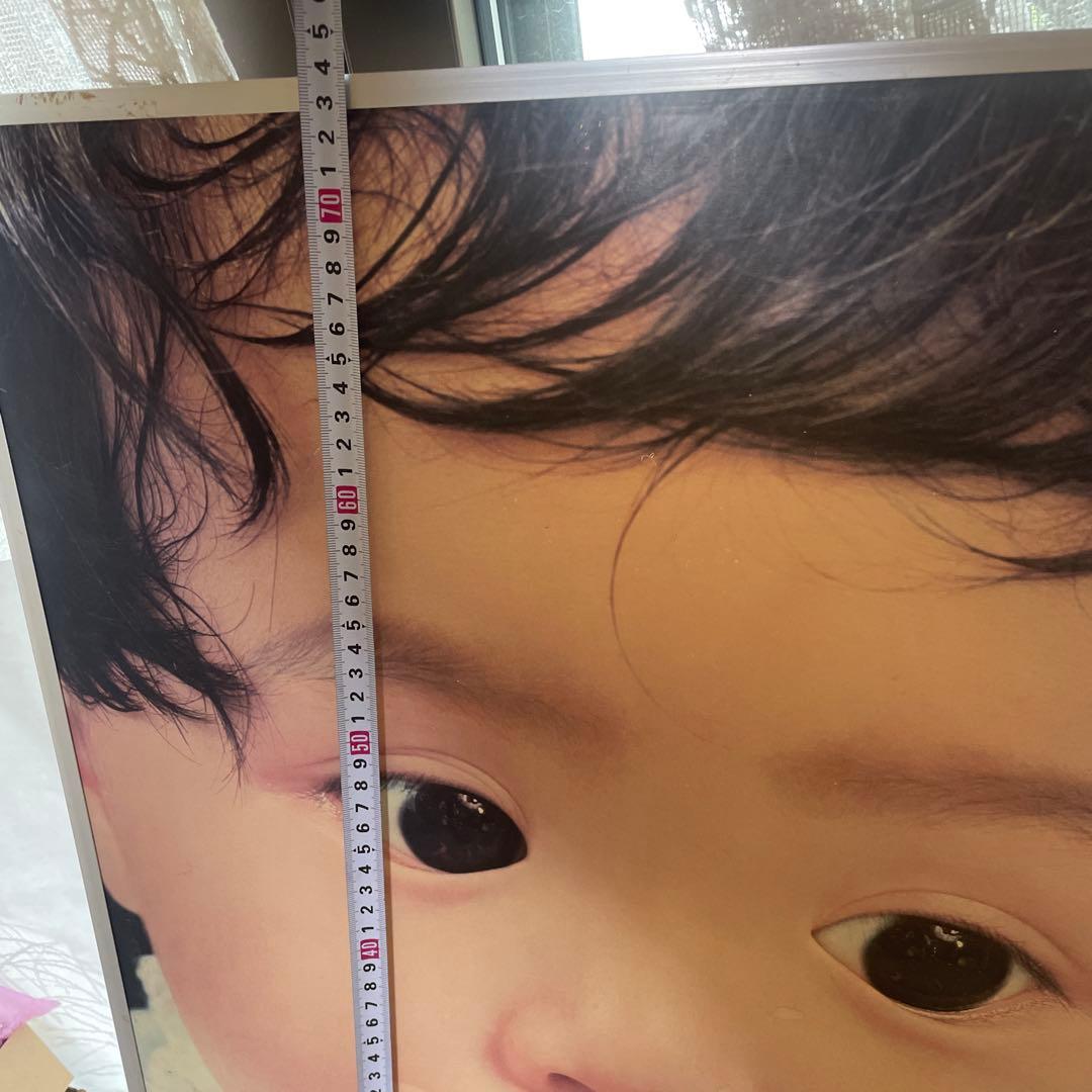 G-8 赤ちゃんのポスターデザイン　森永ドライミルク　看板　昭和レトロ　パネル