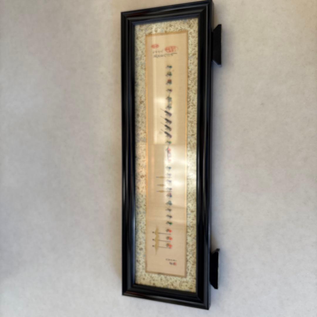 日本の伝統人形 額装作品