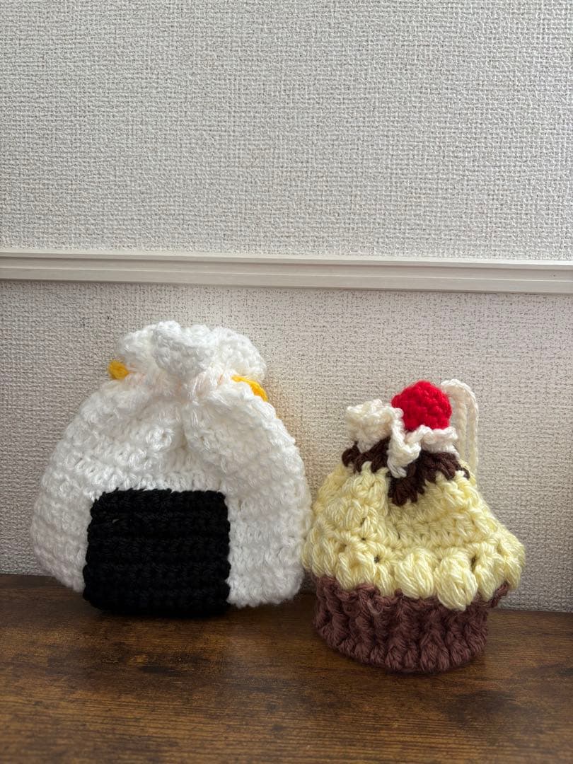 【@__otochi.27】巾着 & 編みぐるみ & ブーケ