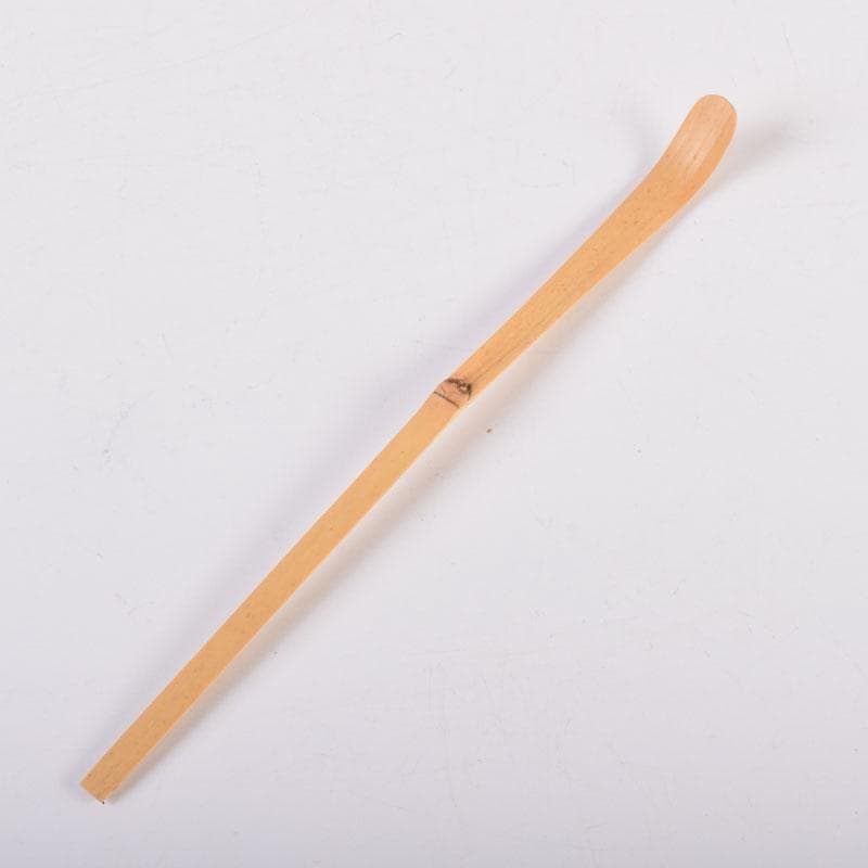 茶道具　茶杓　銘「松風」　前大徳　藤井誡堂書付　共筒共箱　C　8441