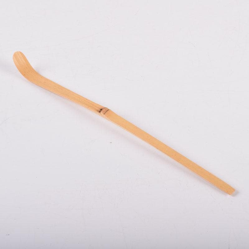 茶道具　茶杓　銘「松風」　前大徳　藤井誡堂書付　共筒共箱　C　8441