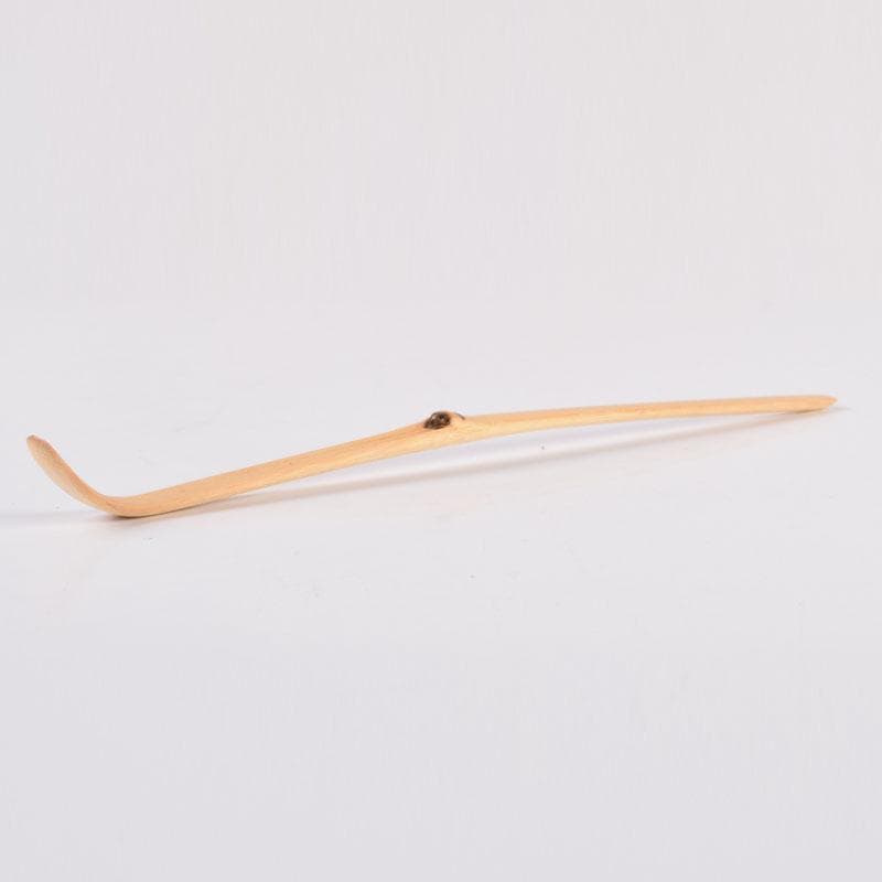 茶道具　茶杓　銘「松風」　前大徳　藤井誡堂書付　共筒共箱　C　8441