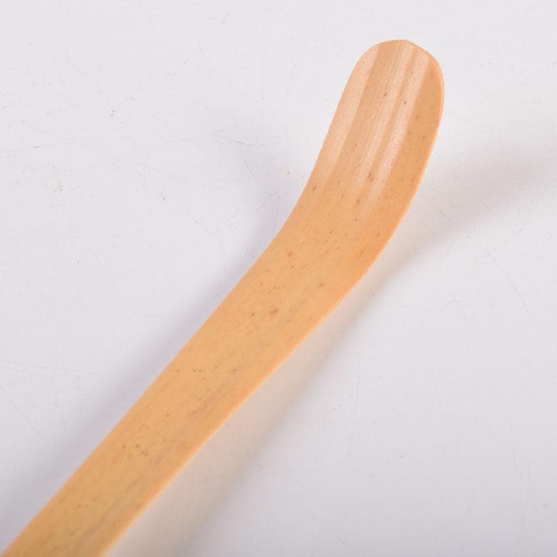 茶道具　茶杓　銘「松風」　前大徳　藤井誡堂書付　共筒共箱　C　8441