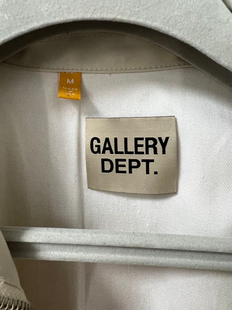 GALLERY DEPT.23AWコットンツイルジャケット ロゴ スイングトップ