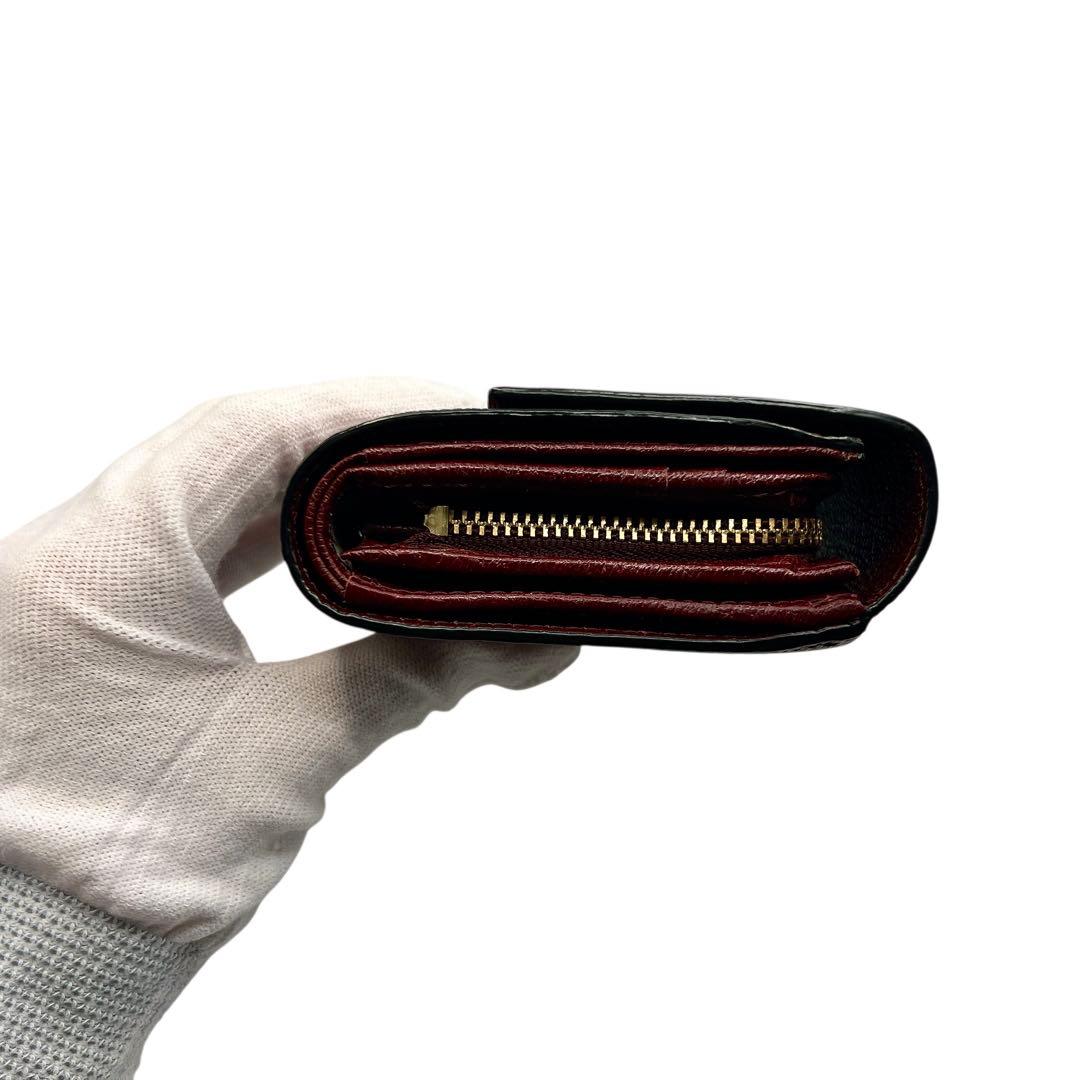 Vivienne Westwood レザー ボルドー 折り財布 8076