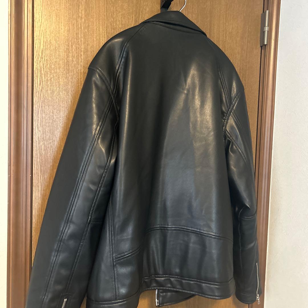 キ*タ様 sophnet フェイクレザーシングルライダースジャケット