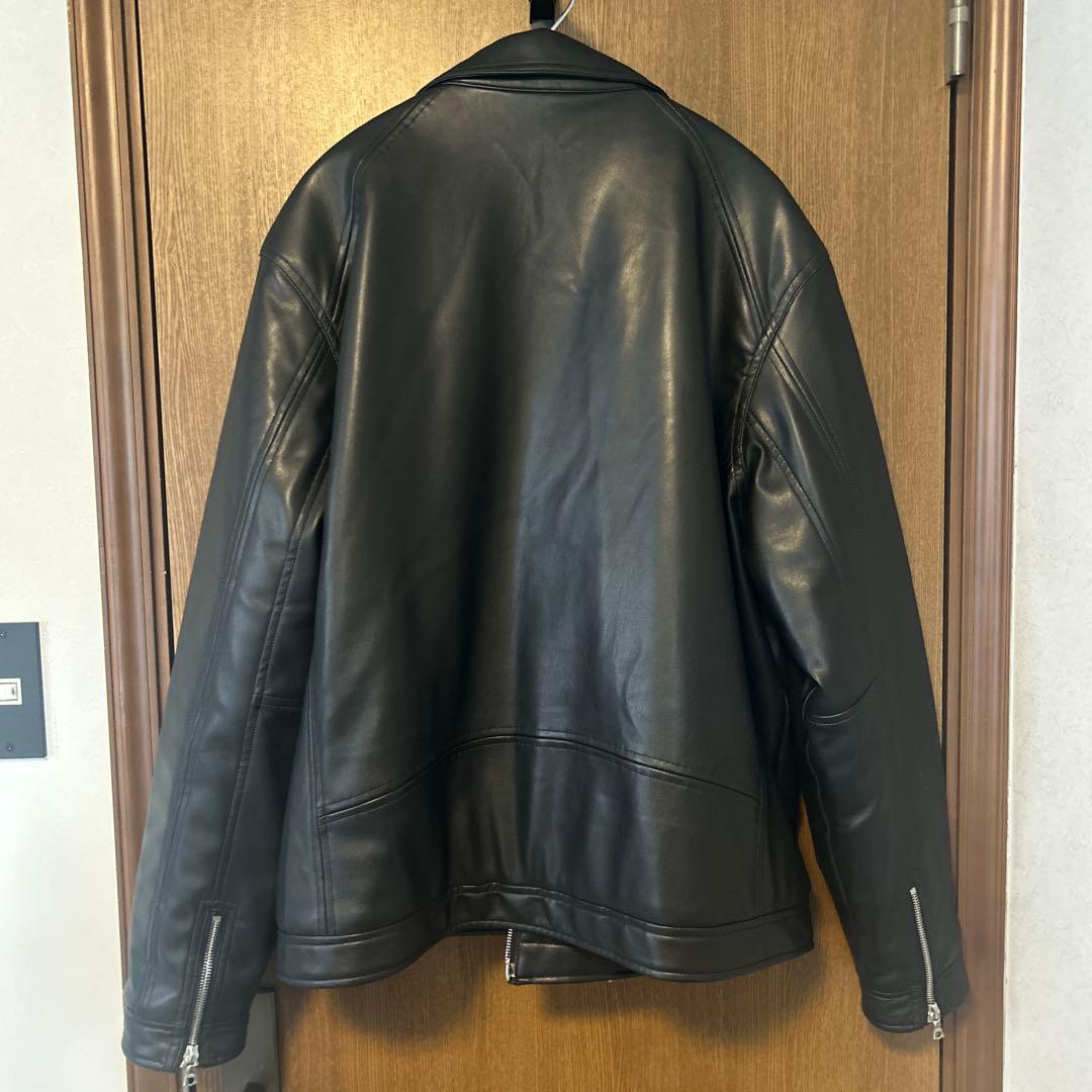 キ*タ様 sophnet フェイクレザーシングルライダースジャケット