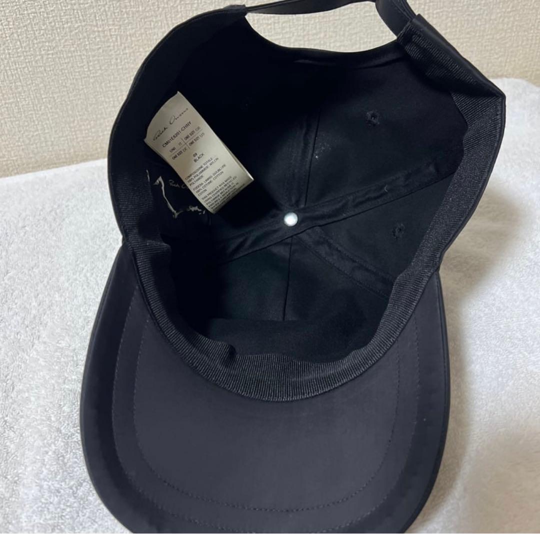 【スニダン購入品】rick owens champion キャップ／帽子