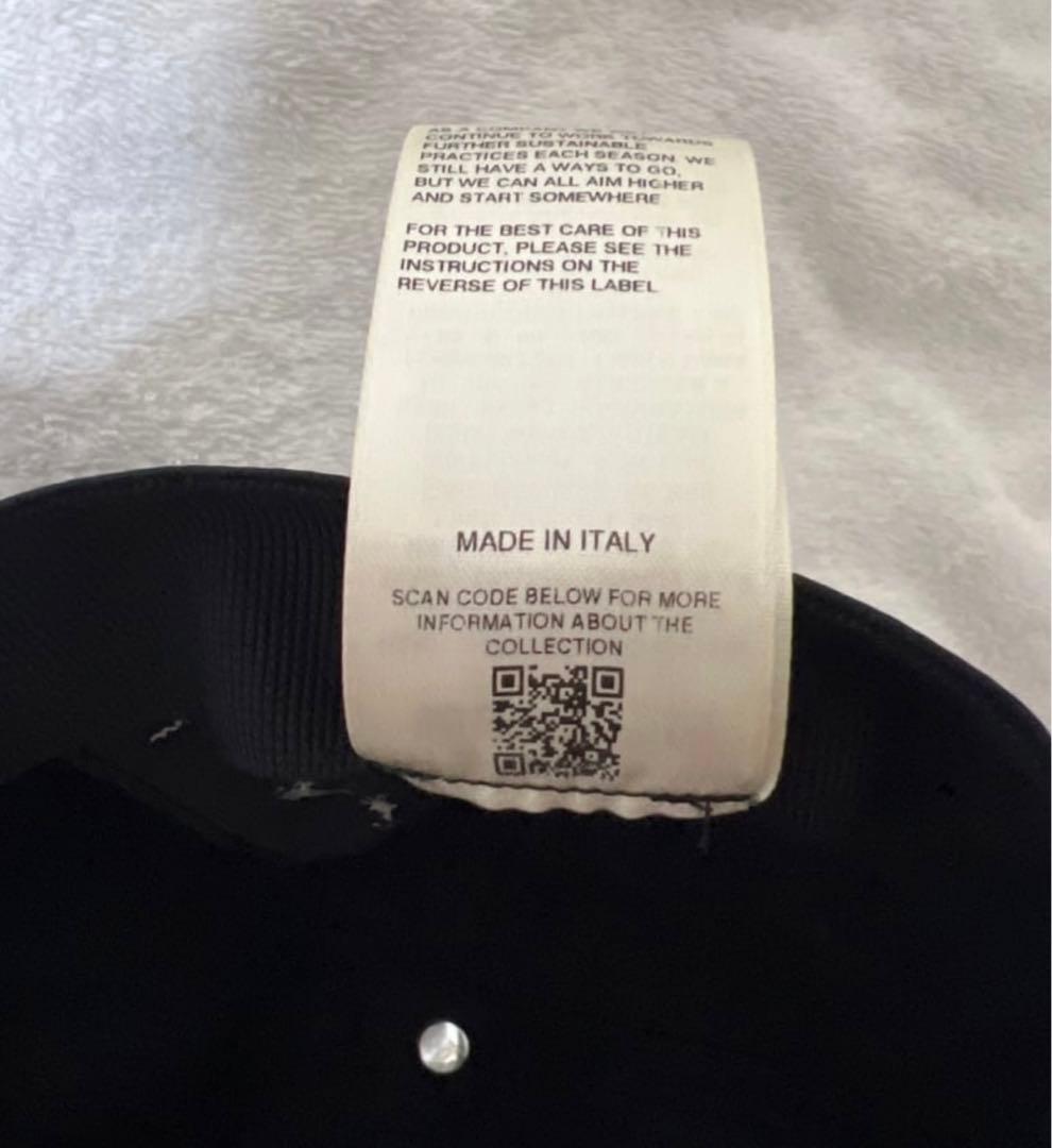 【スニダン購入品】rick owens champion キャップ／帽子