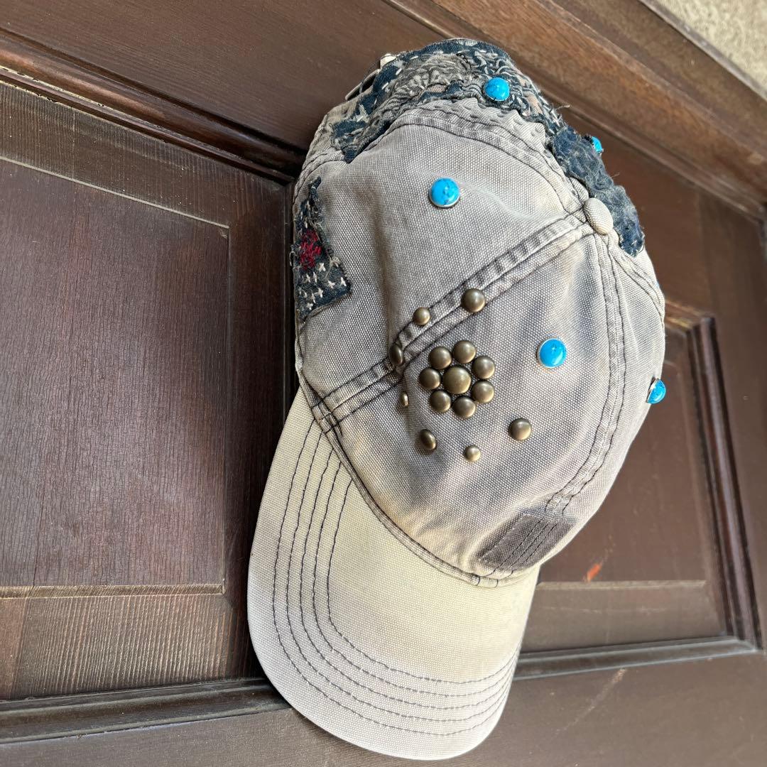 SASHIKO BORO CAP Carhartt 襤褸　カーハート　刺し子