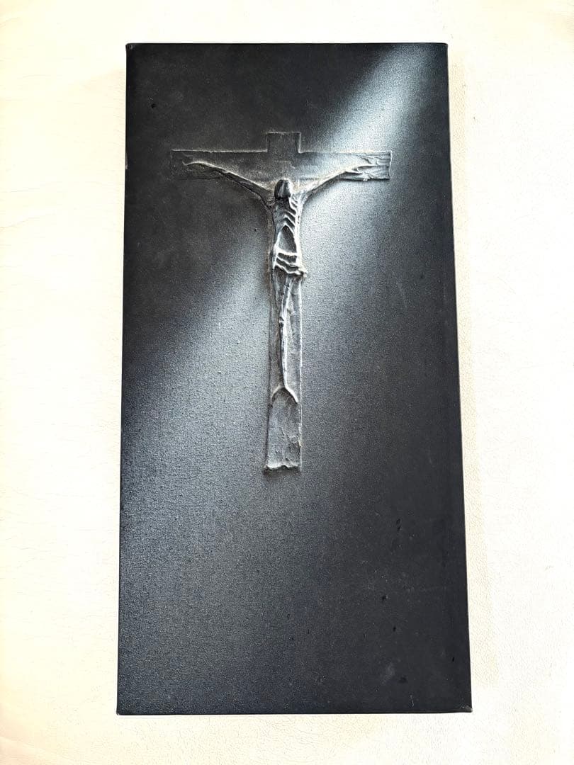 【秘蔵品】00年代イタリアヴェネツィアの芸術祭の熱狂を纏う 漆黒と光のアート