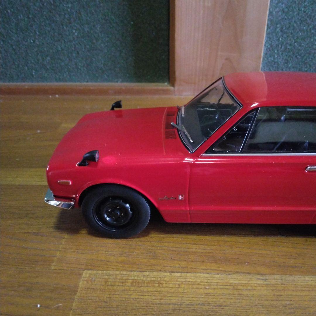 ファースト製ハコスカGT-Rのレッドです。