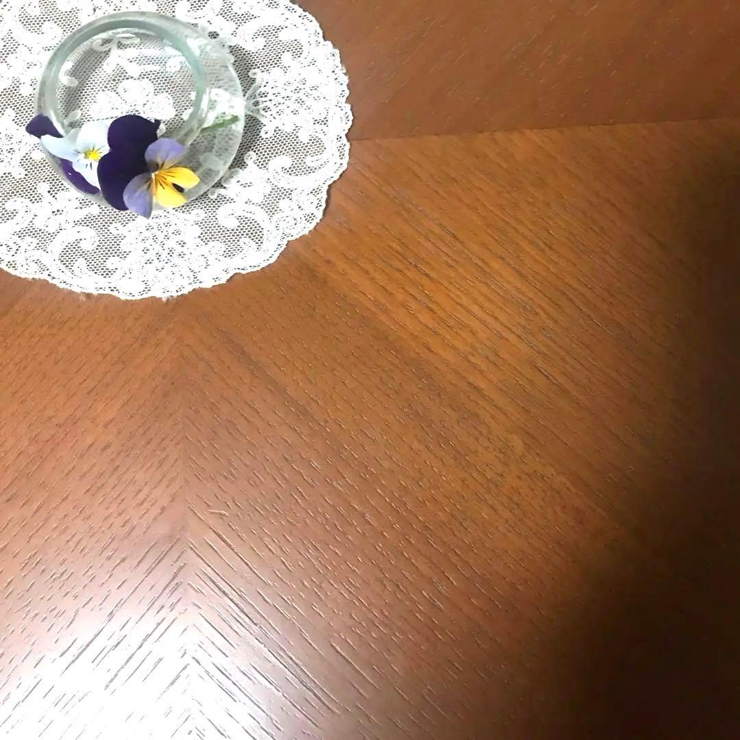 ヴィンテージ　サイドテーブル　コーヒーテーブル　象嵌　縦60×横60×高さ50