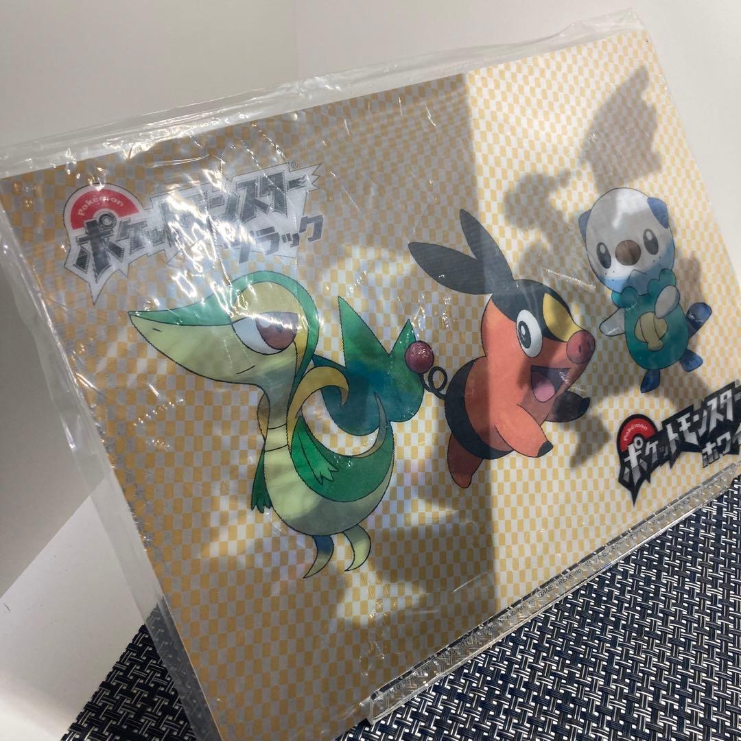 ポケットモンスター ブラック ホワイト 3D カード 下敷き b