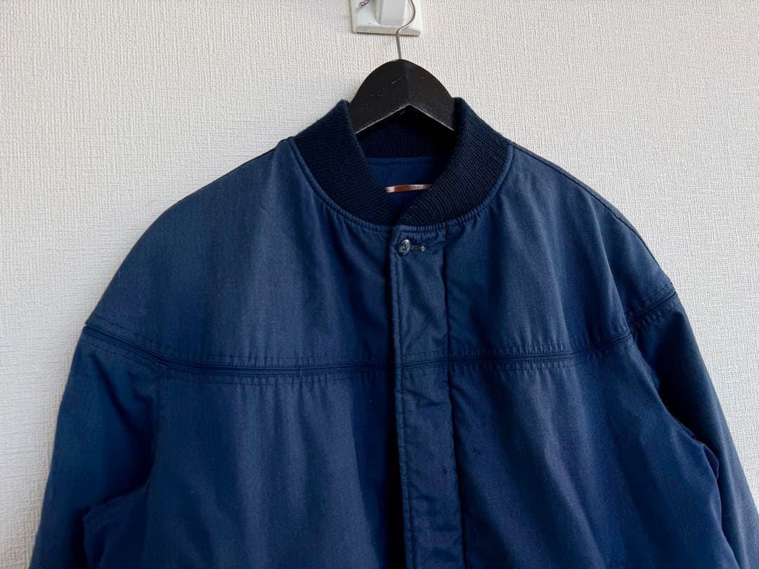 超スペシャル 70s ダービーオブサンフランシスコ ジャケット 38 Mネイビー
