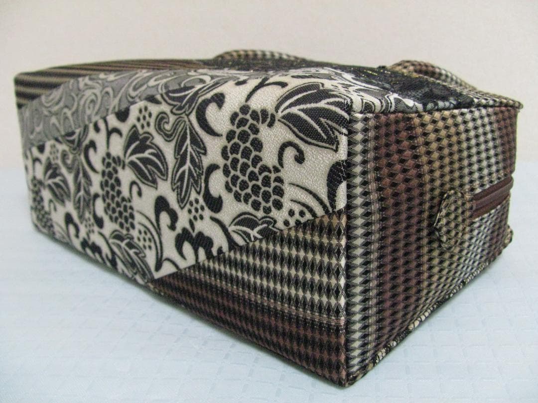 新同★銀座 ぜん屋 ボストン型バッグ 利休バッグ 和装バッグ