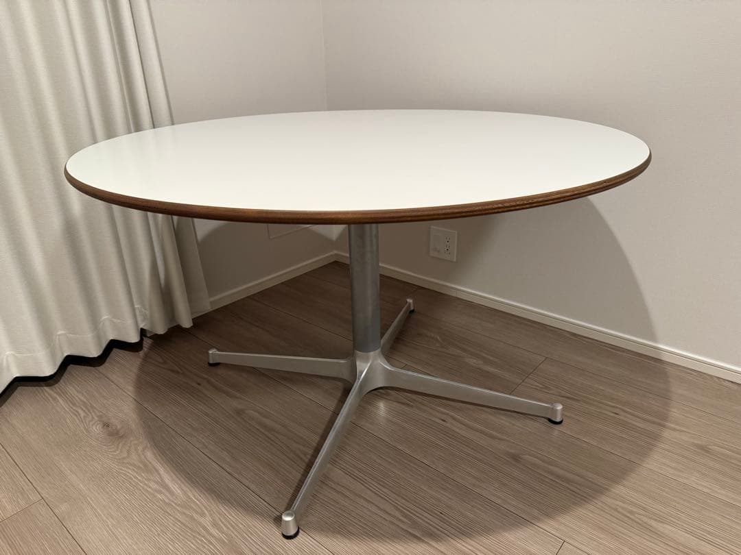 【中古】LAUAN TABLE ROUND・04 メラミン D&D