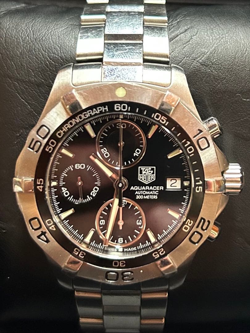 TAG Heuer Aquaracer クロノグラフ　CAF2110BA0809
