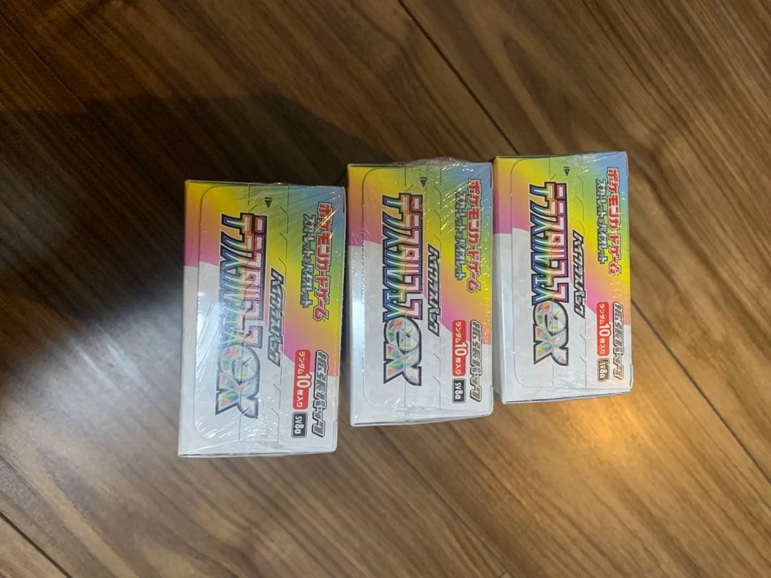 テラスタルフェスex シュリンク付き　未開封　3BOX