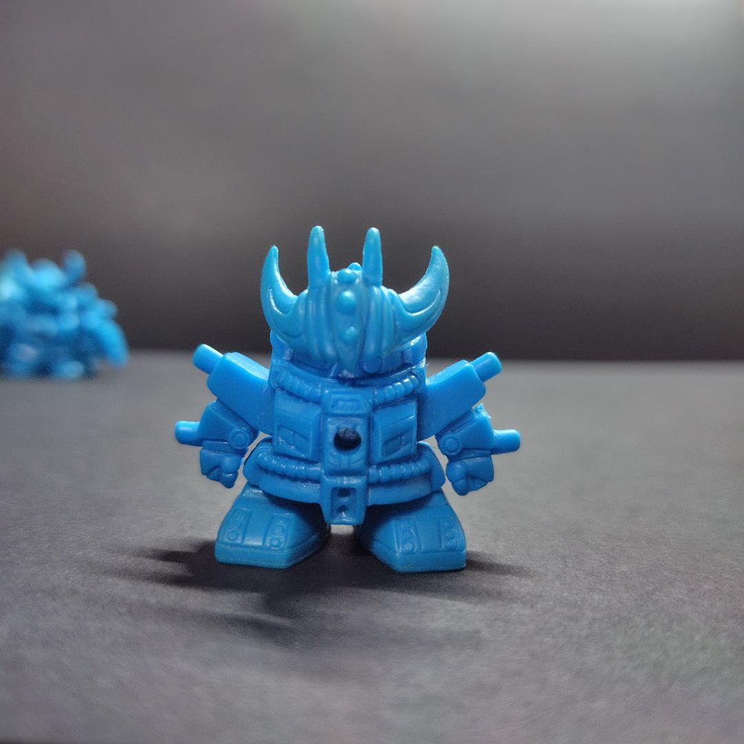 ガン消し　復活闇将軍　青揃い6体セット