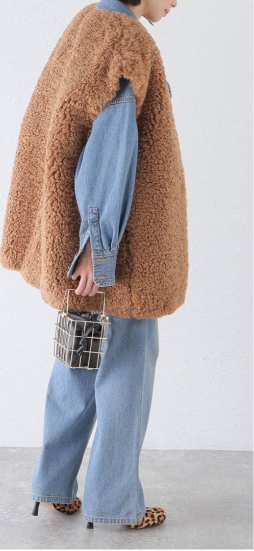 JOURNAL STANDARD L'ESSAGE シープエコファーベスト