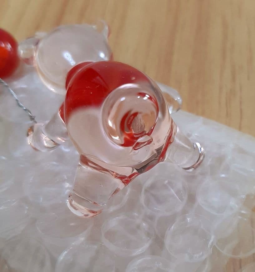 オイルドーム ミニチュアボトル サーフィン スキー ハングライダー ガラス細工