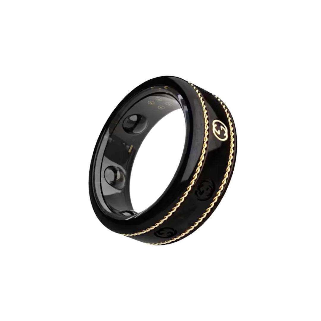 未使用保管品✨GUCCI×Oura スマートリング 黒金　20号