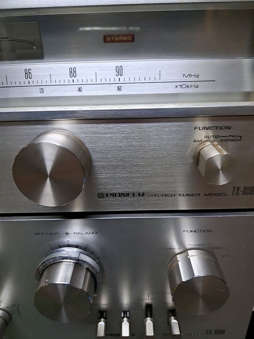 PIONEER パイオニア SA-8800 、TX-8800 チューナー アンプ