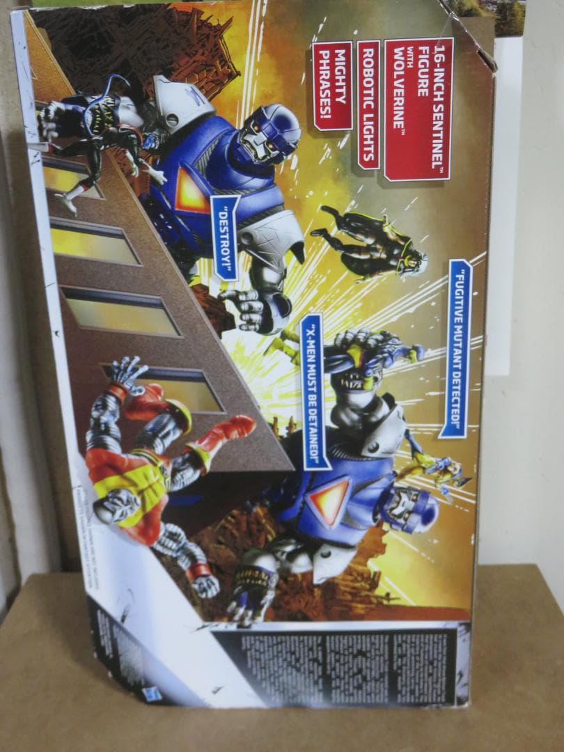 ふ*み様 中古品　X-MENウルヴァリン マーベルユニバース　センチネル　全高４