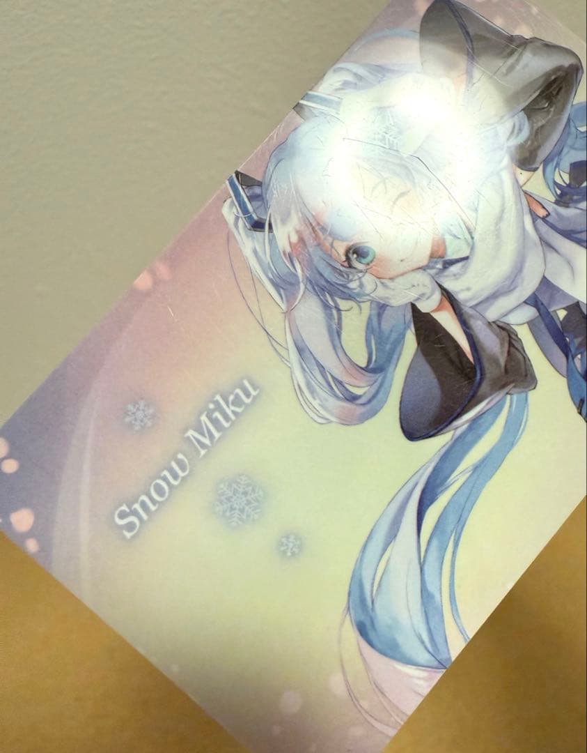 初音ミク　雪ミク　コレクションカード　スカイタウン