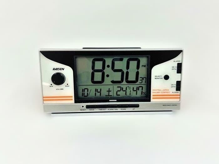 【未使用品】JR東海 目覚まし時計 ライデン HC85系