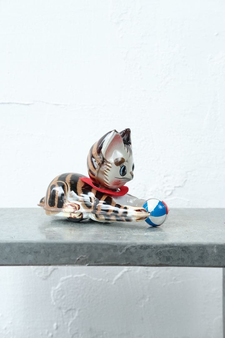 ブリキ 猫 ゼンマイ