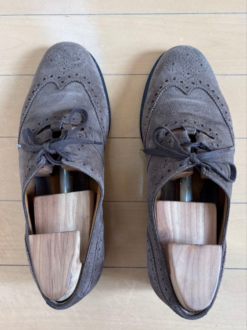 Le Yucca’s レユッカス　スウェード　ギリーシューズ