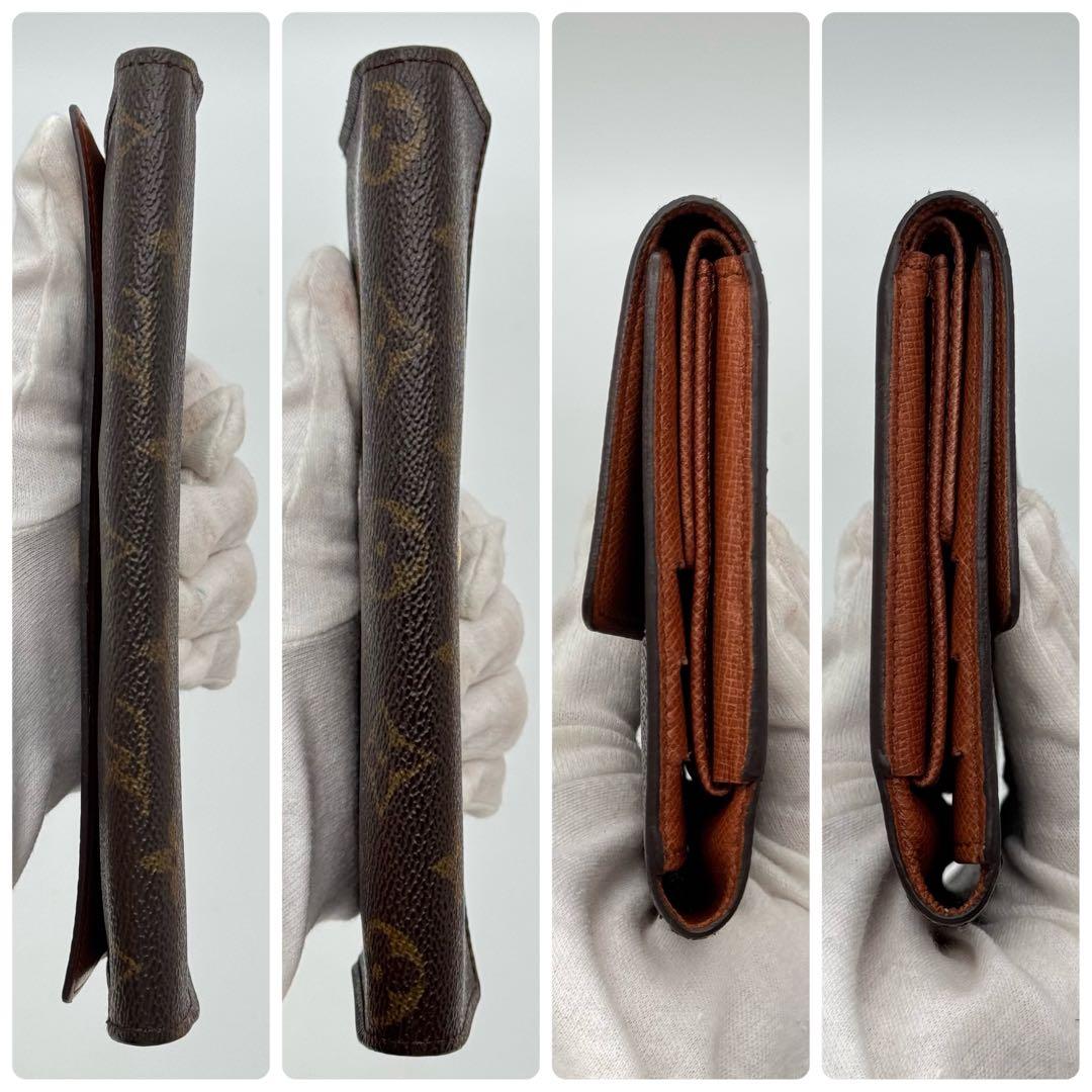 【極美品】ルイヴィトン　モノグラム　インターナショナル　長財布　折り財布