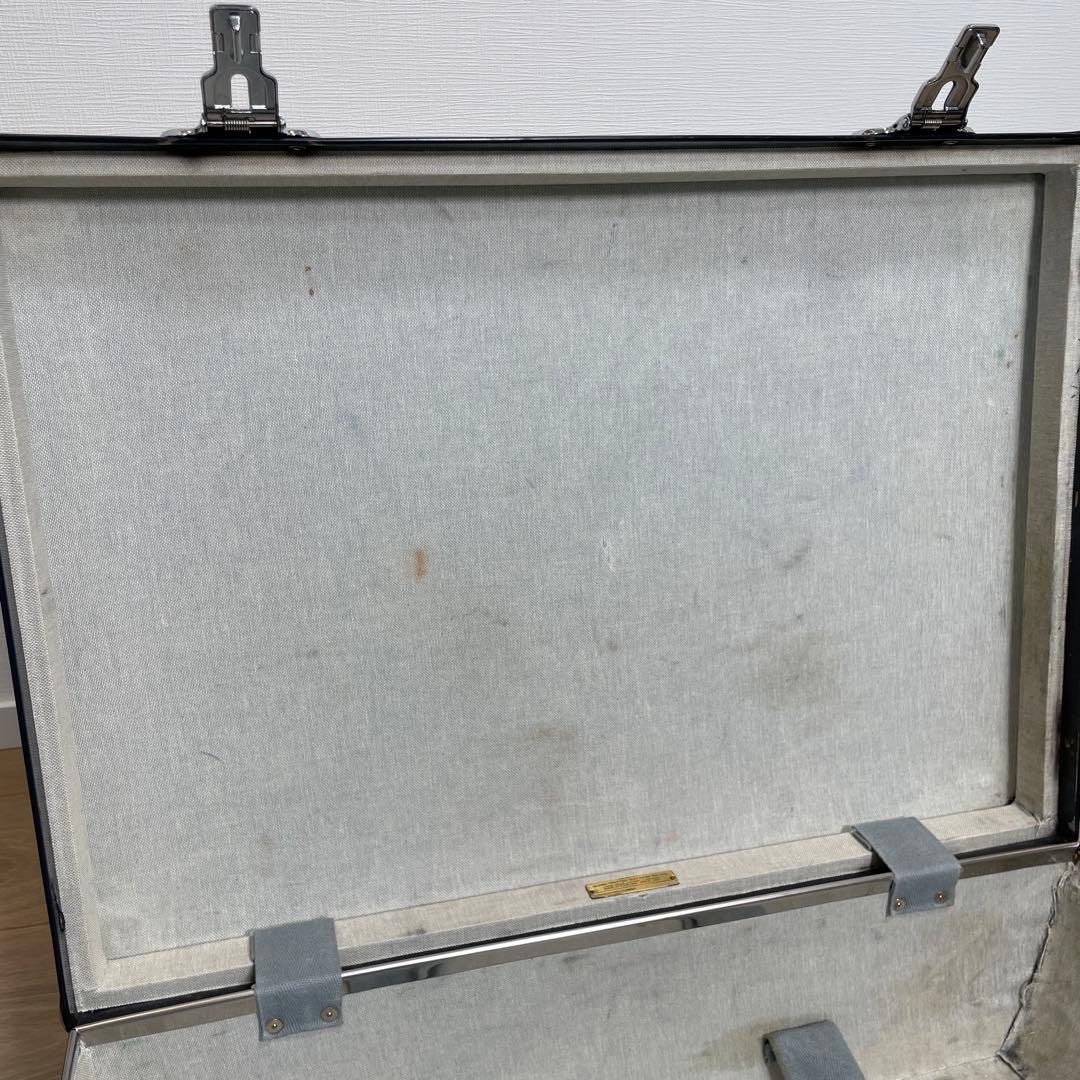 GLOBE TROTTER グローブトロッター スーツケース ネイビー 二輪