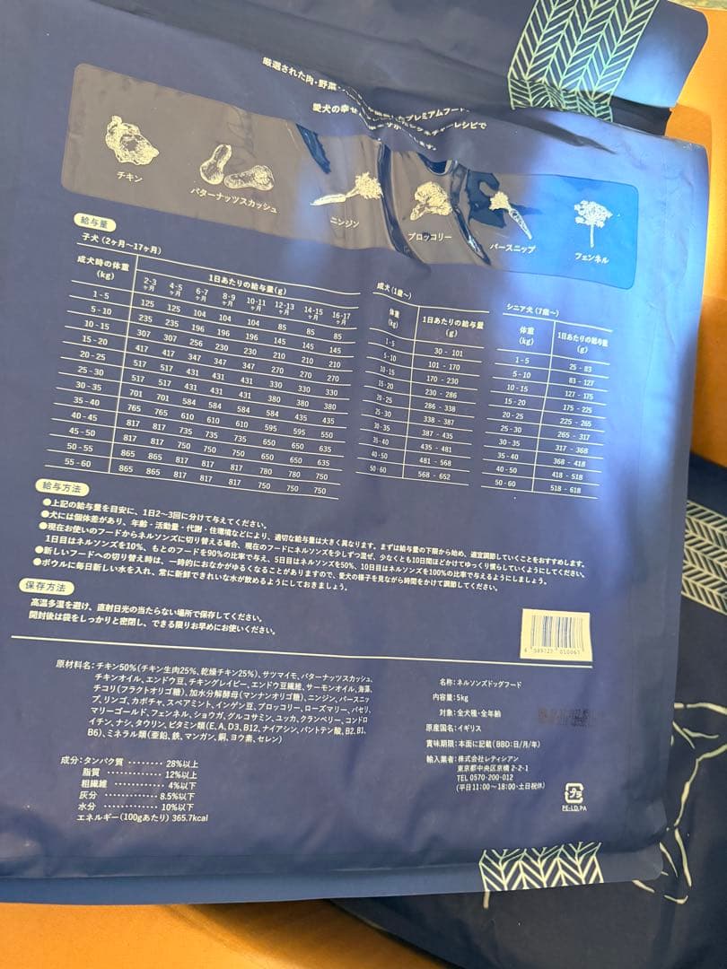 ネルソンズ ドッグフード 5kg 1袋 未開封 正規品 公式
