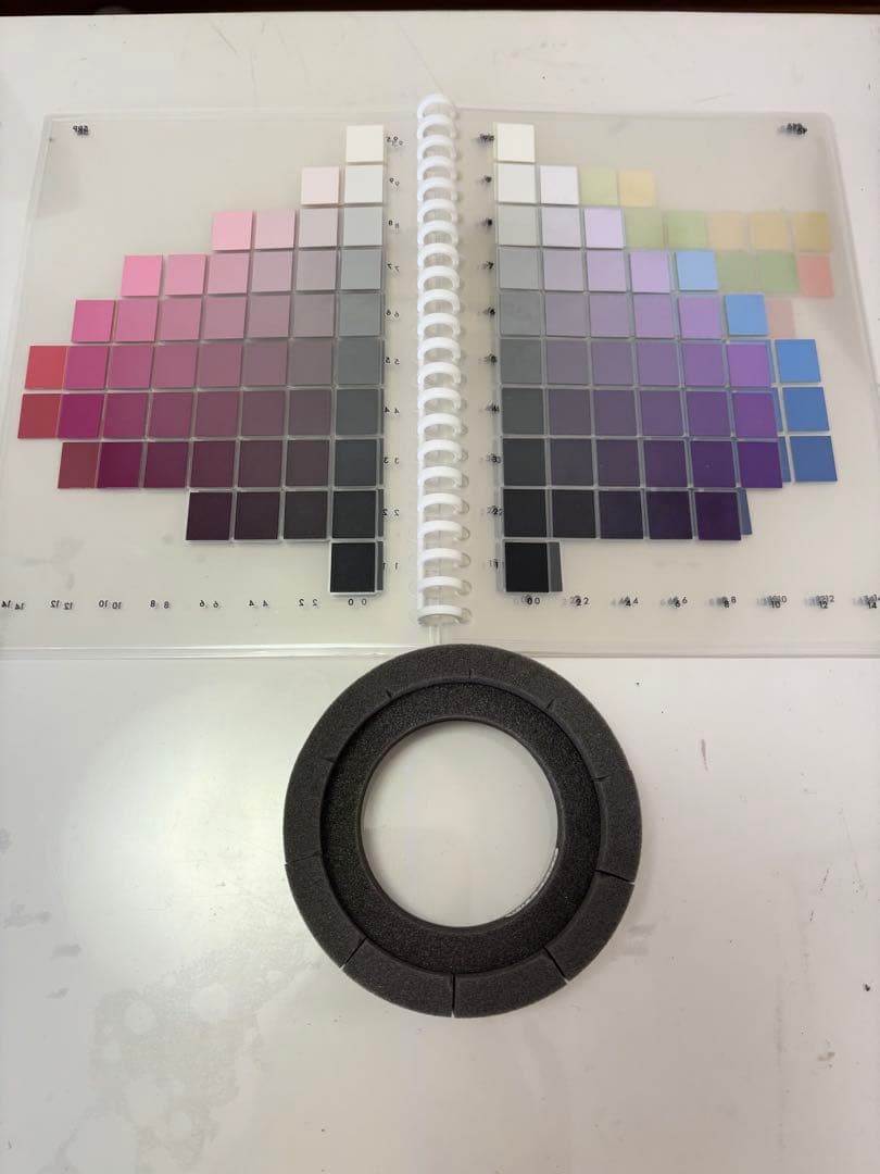 美品！ライト色立体マンセル　日本色研事業