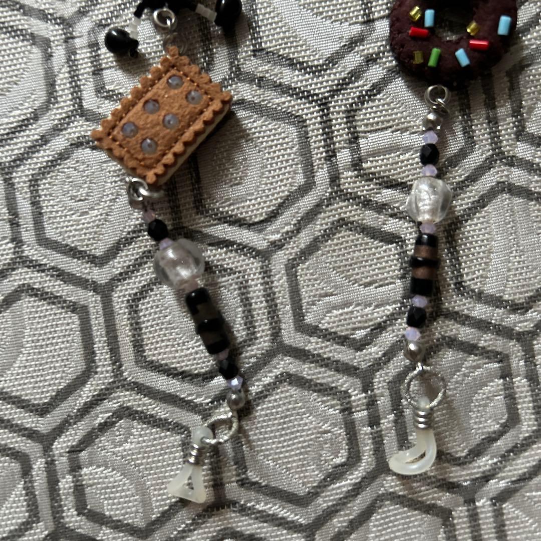 お値下げ　アルベロベロ　可愛い飾り、眼鏡ホルダー　新品