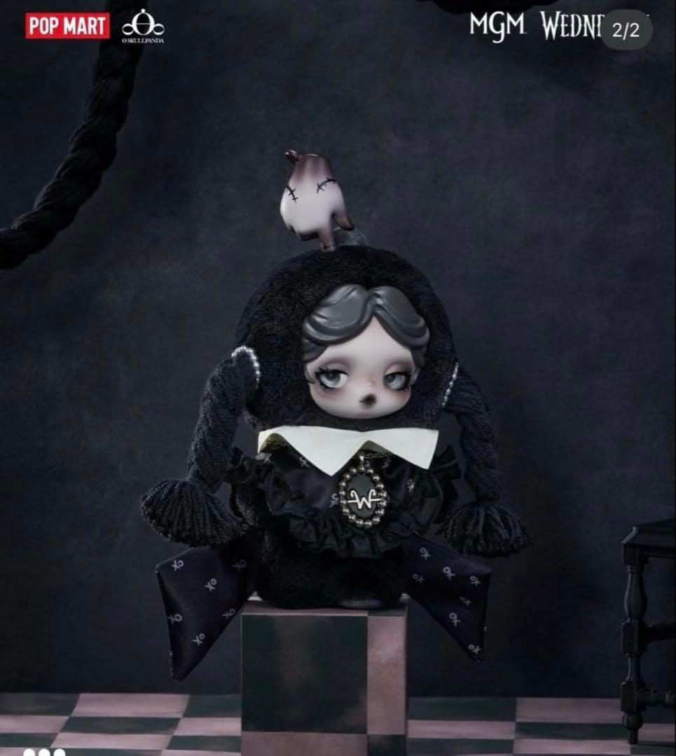 【NY限定】SKULLPANDA WEDNESDAY スカルパンダ ウェンズデー