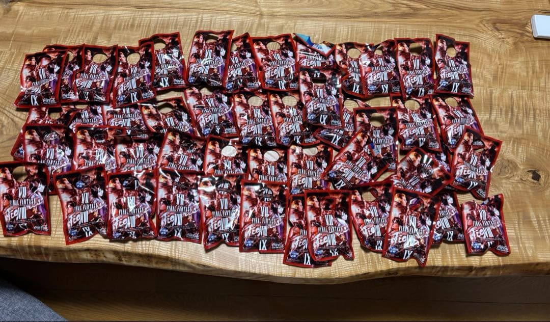 2004年ファイナルファンタジー コカコーラ 48全種類あり　新品未開封