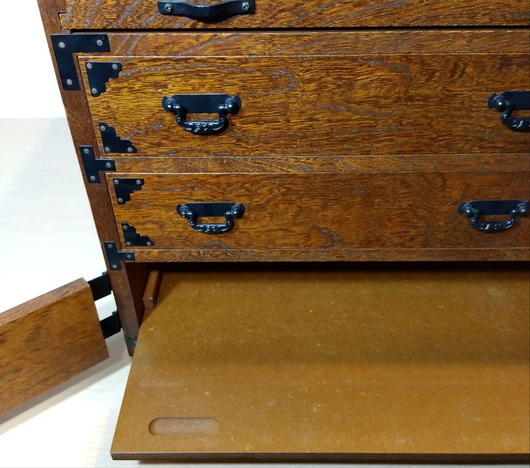 アンティーク からくり箪笥 レトロ和雑貨 囲碁