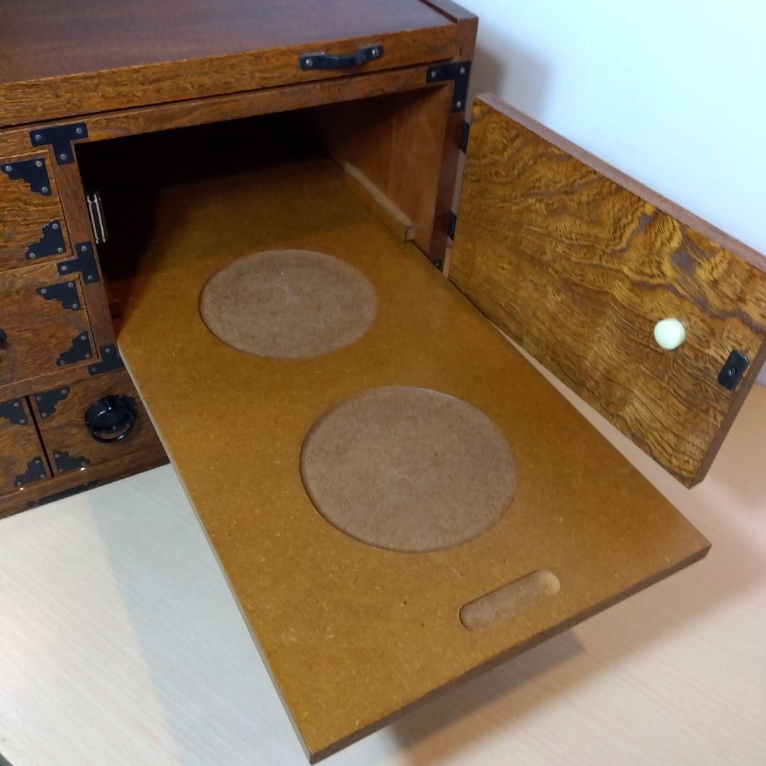 アンティーク からくり箪笥 レトロ和雑貨 囲碁