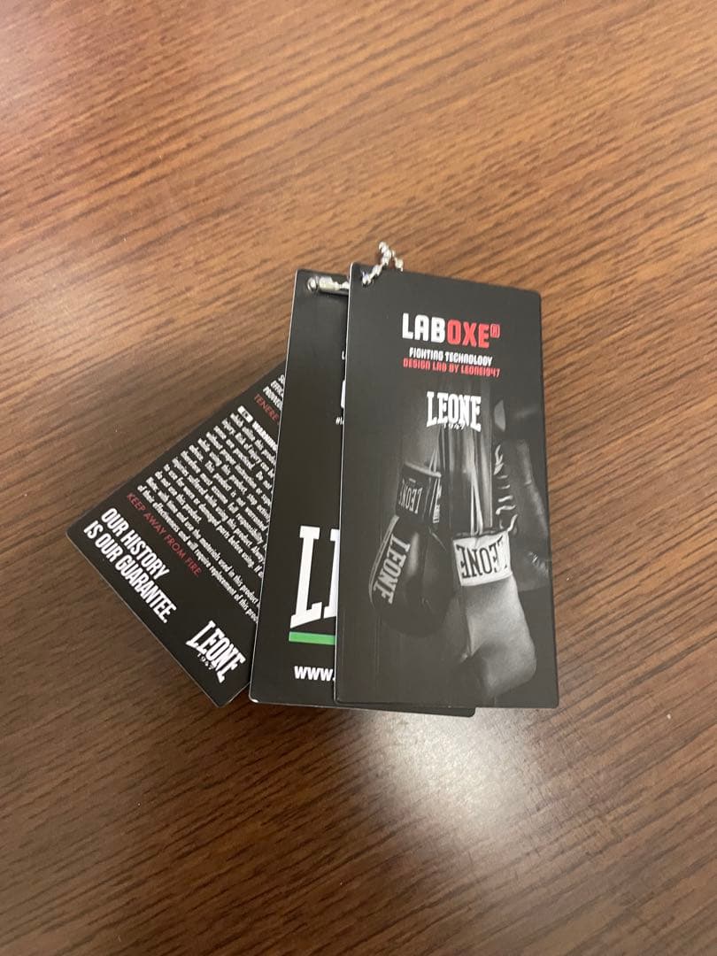 LEONE 1947 ボクシングシューズ ブラック/ゴールド